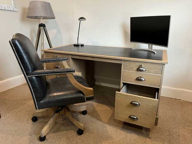 Belgian Oak Home Office  Desk