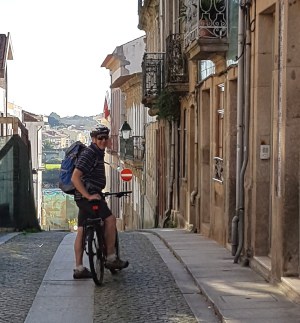 george exploring sidestreets