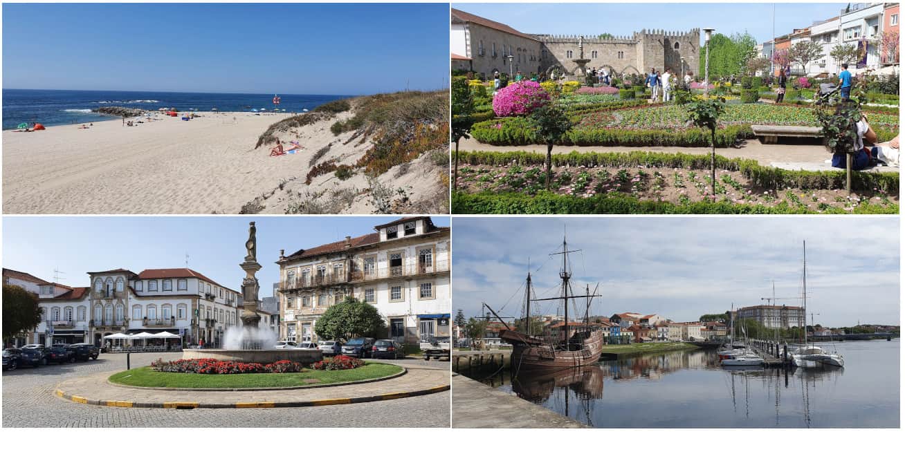 northern portugal collage