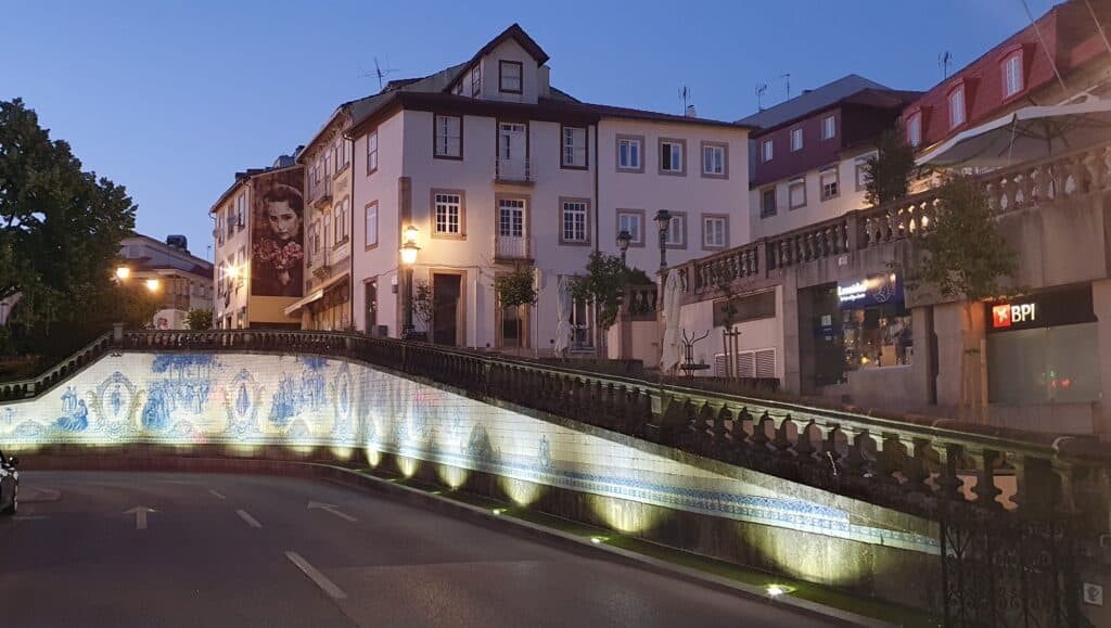 Viseu city Portugal